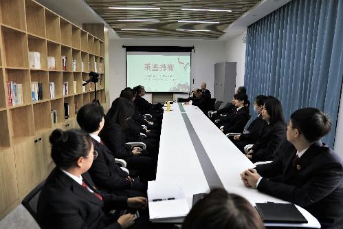 “书香润立检”文化沙龙活动